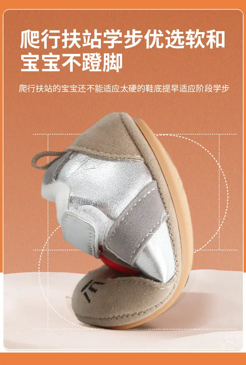 Winter Baby Shoes for Women Soft Fleece Lined Toddler Shoes — feature 15