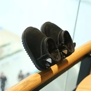 Baby Snow Boots for Girls Autumn Winter Plush Cotton Shoes