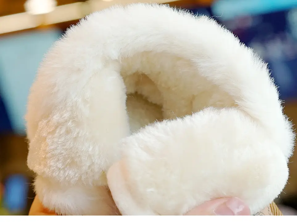 Toddler Winter Velvet Baby Shoes Pink 1-2Yrs — feature 1