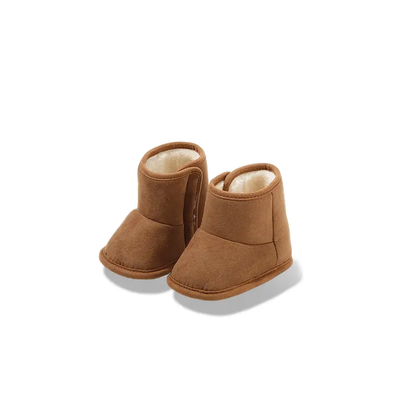 Fleece Lined Baby Shoes for 6-12 Months Soft Soled - Image 6
