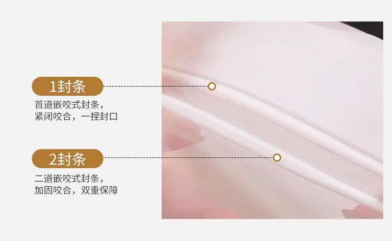 Long Strip Sealed Sausage Storage Bags for Kitchen Refrigerator — feature 8