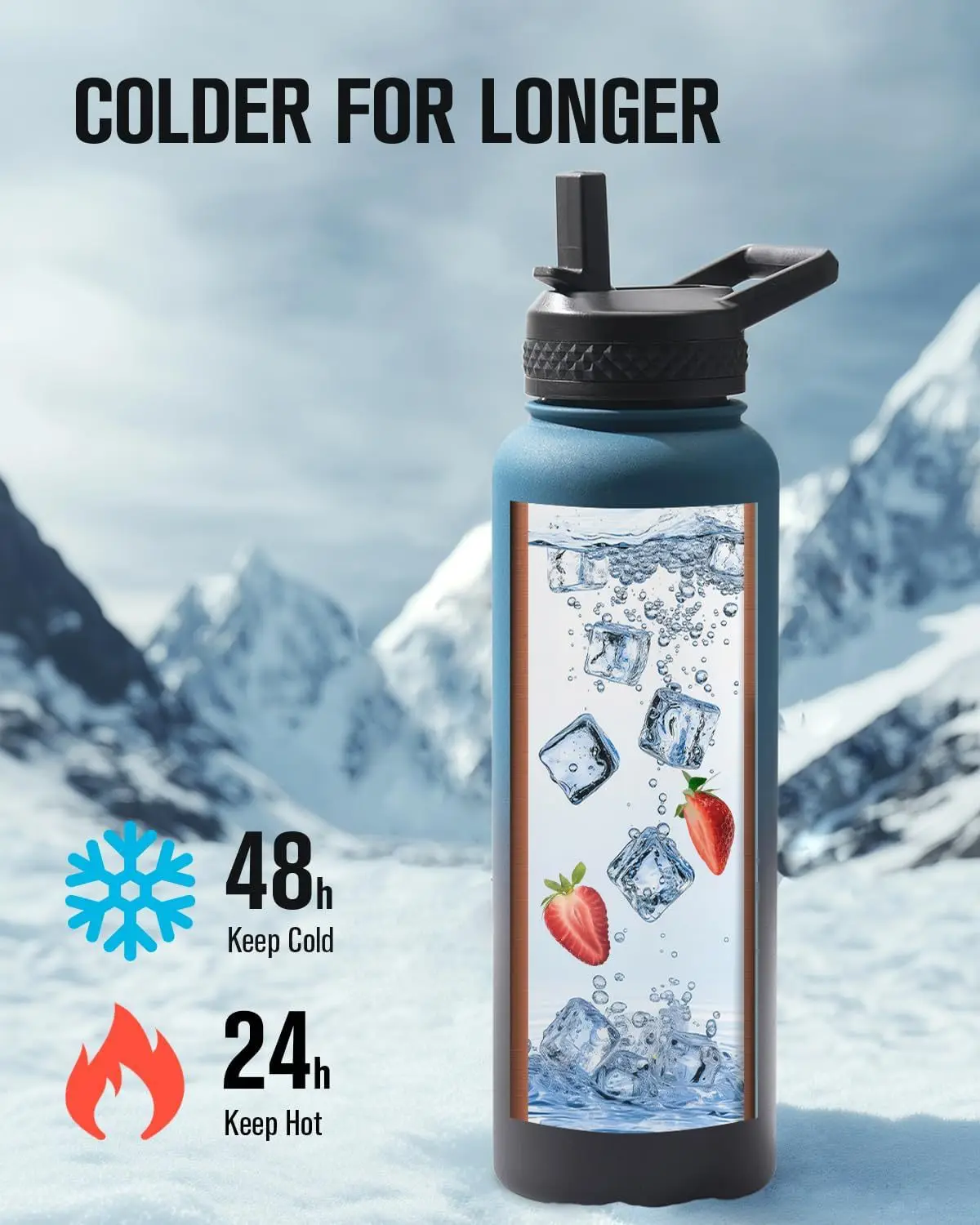 304 Stainless Steel Thermos Cup for Kids Outdoor Car Use — feature 2