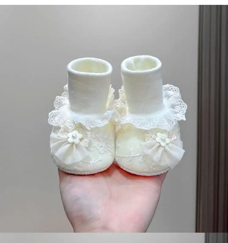 Baby Lace Socks 6-12M Female Non Slip — feature 1