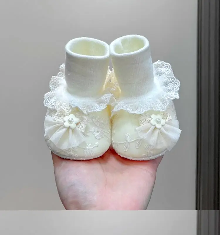 Baby Lace Socks 6-12M Female Non Slip — feature 2
