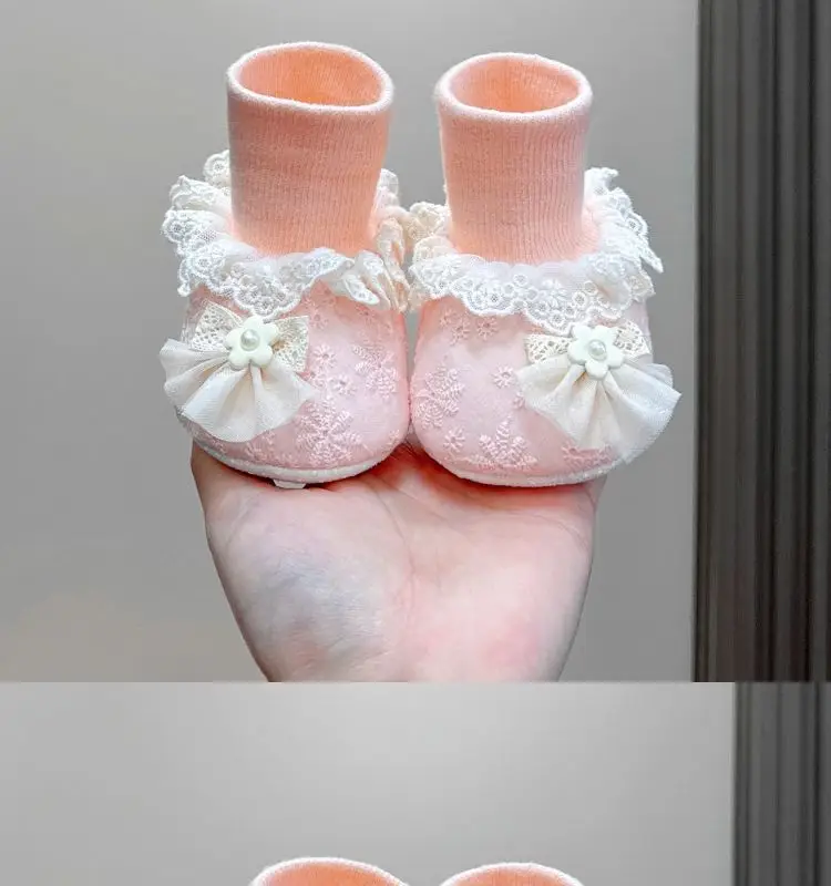 Baby Lace Socks 6-12M Female Non Slip — feature 4