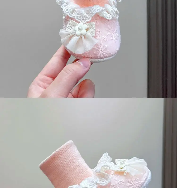 Baby Lace Socks 6-12M Female Non Slip — feature 8