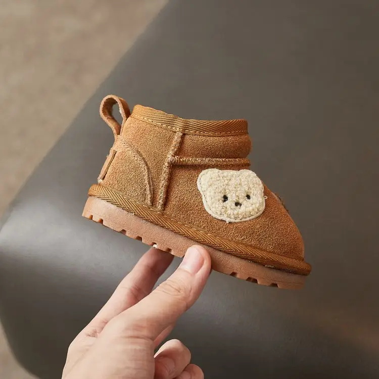 Baby Fleece Lined Snow Boots for 1-3Yrs Black — feature 20