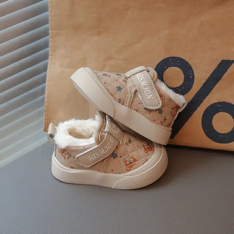 Baby Girl's Furry Cotton Winter Warm Boots — feature 10