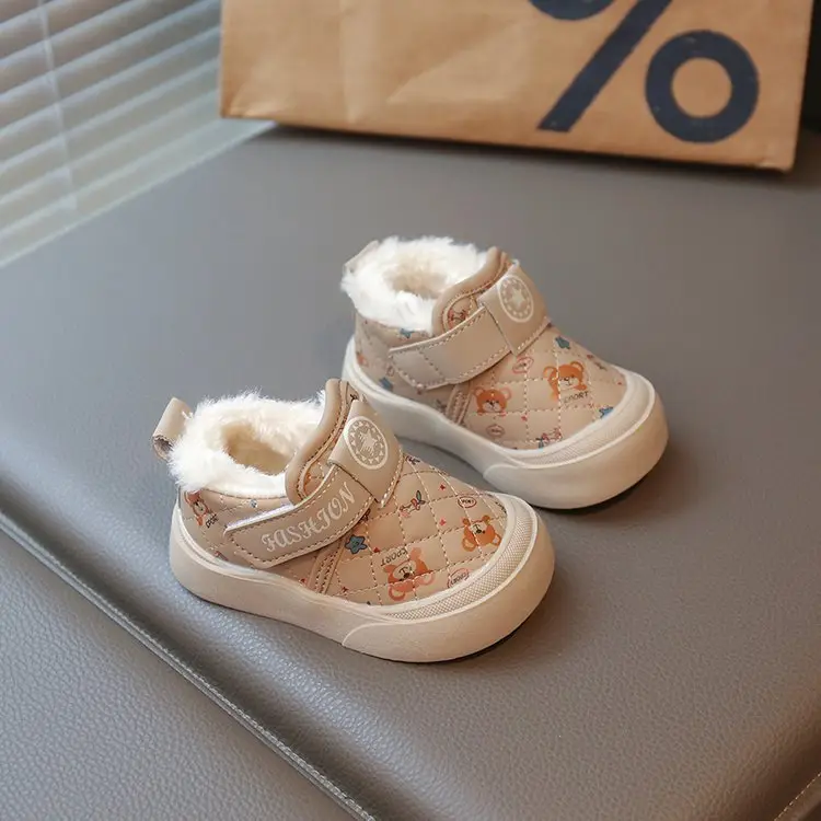 Baby Girl's Furry Cotton Winter Warm Boots — feature 11