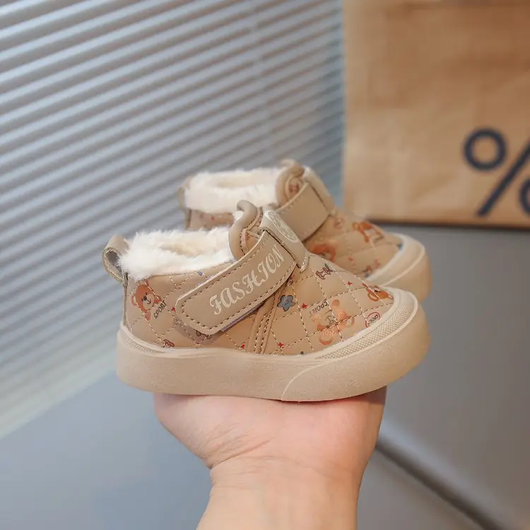 Baby Girl's Furry Cotton Winter Warm Boots — feature 13