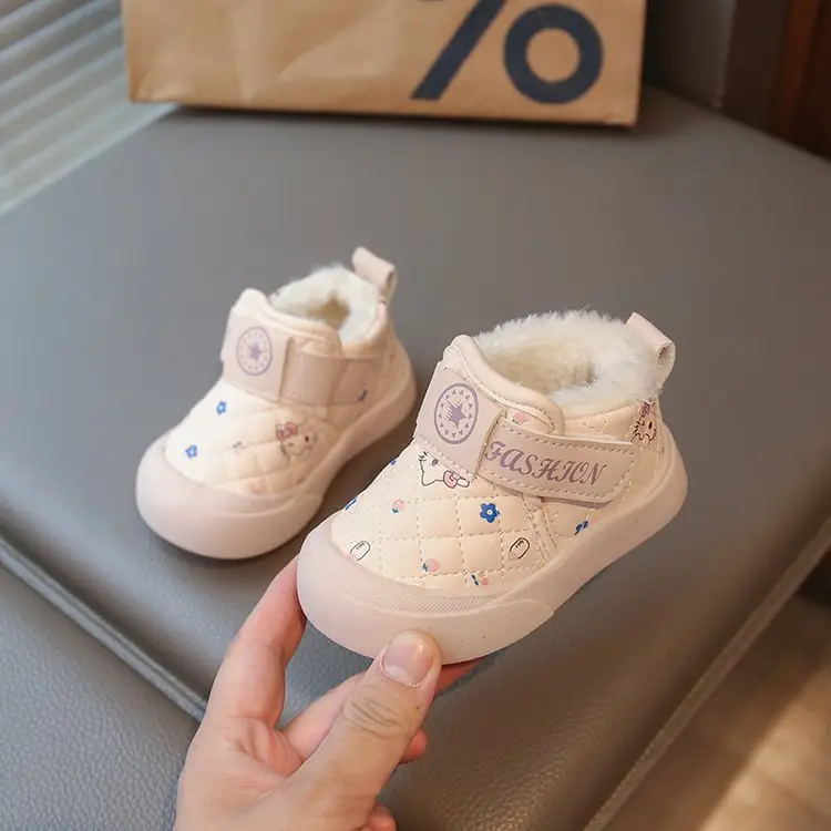 Baby Girl's Furry Cotton Winter Warm Boots — feature 14