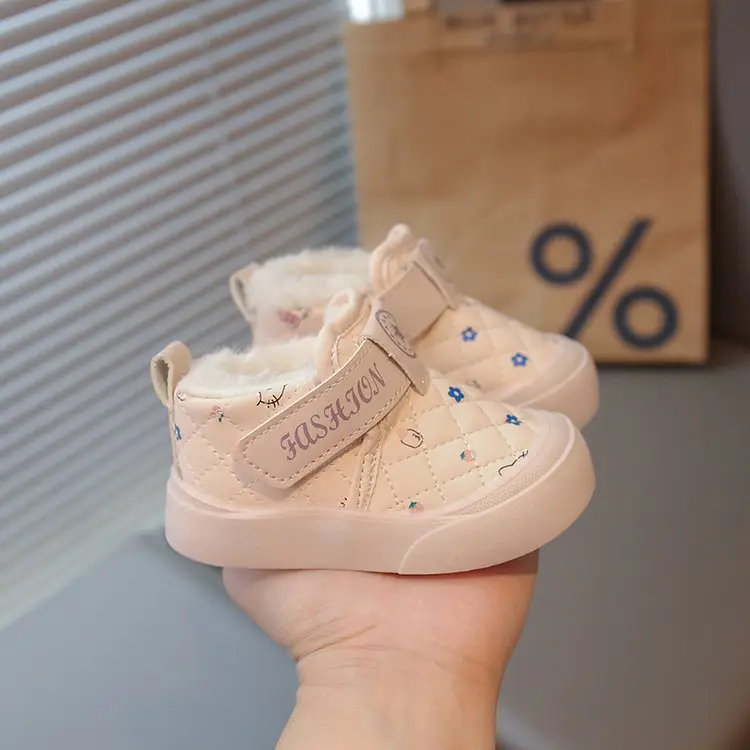 Baby Girl's Furry Cotton Winter Warm Boots — feature 15