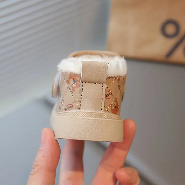 Baby Girl's Furry Cotton Winter Warm Boots — feature 18