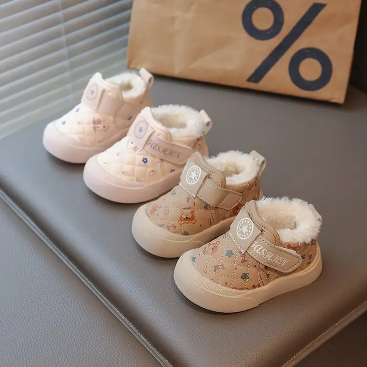 Baby Girl's Furry Cotton Winter Warm Boots — feature 4