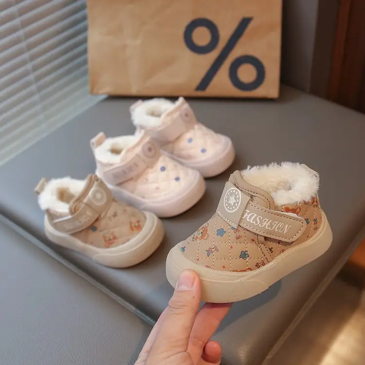 Baby Girl's Furry Cotton Winter Warm Boots — feature 5