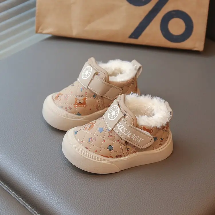 Baby Girl's Furry Cotton Winter Warm Boots — feature 9