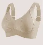 Cross-Border Underwear for Women with Big Breasts, Small Bra, Lifting and Anti-Sagging, Large Size Adjustable, Seamless Breast-Retracting Women's Bra