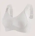 Cross-Border Underwear for Women with Big Breasts, Small Bra, Lifting and Anti-Sagging, Large Size Adjustable, Seamless Breast-Retracting Women's Bra