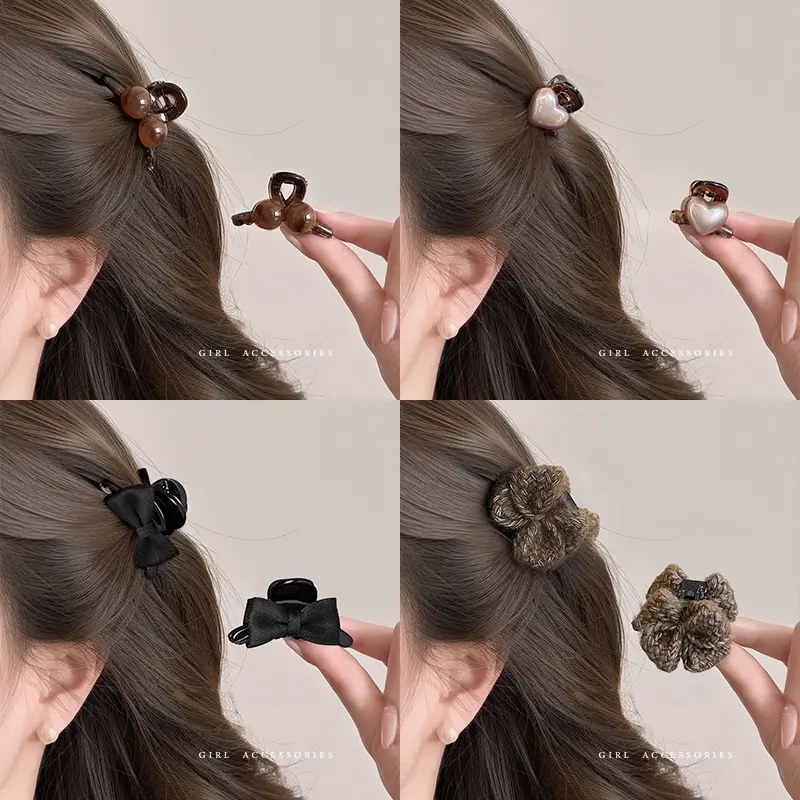 Women Hairpin Small 2025 New High-End Half-Tied Side Clip — feature 3