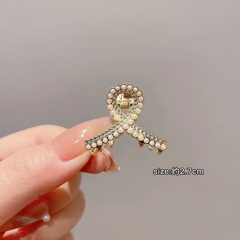 Women Hairpin Small 2025 New High-End Half-Tied Side Clip - Image 99