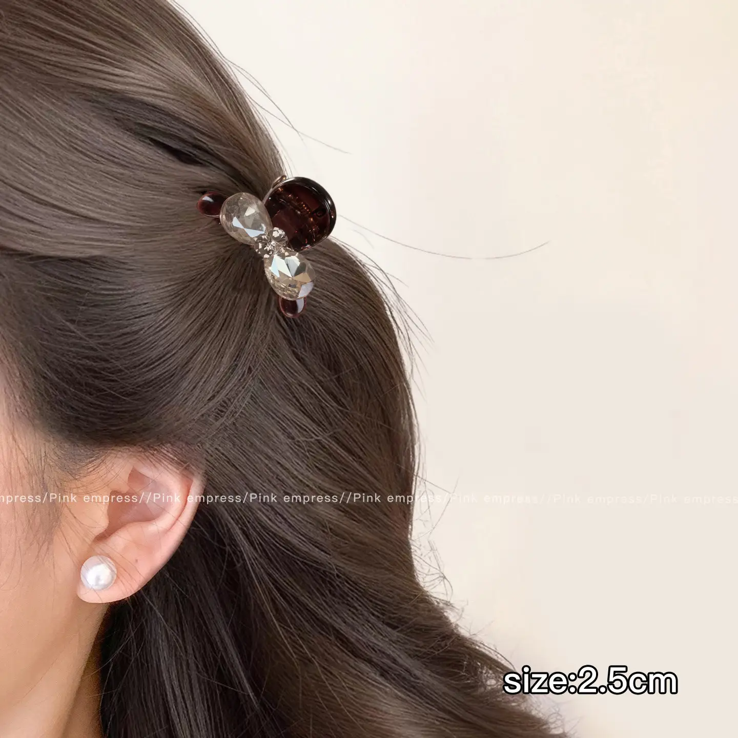 Women Hairpin Small 2025 New High-End Half-Tied Side Clip - Image 107
