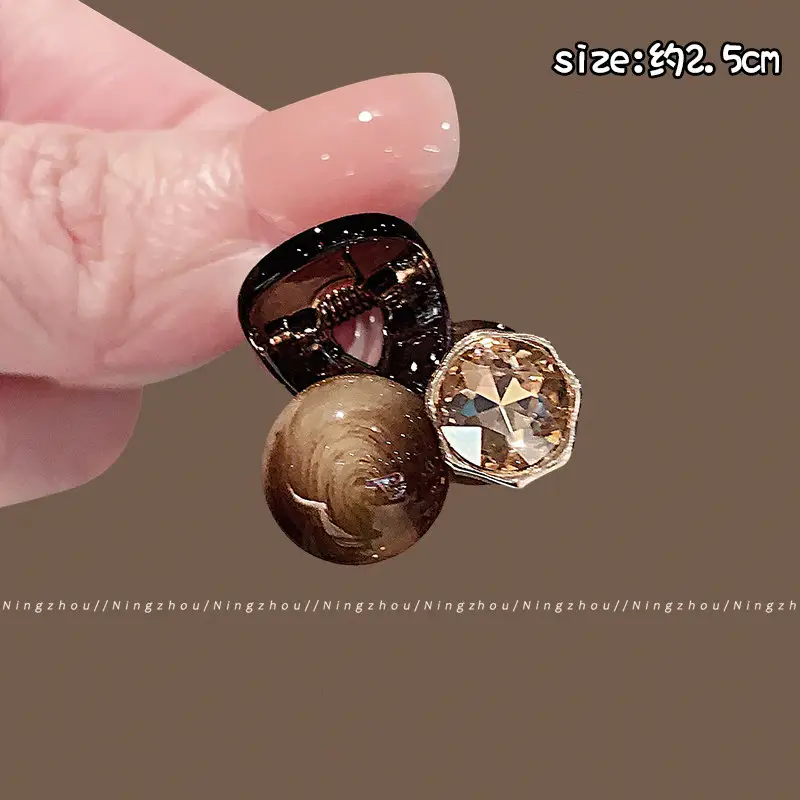 Women Hairpin Small 2025 New High-End Half-Tied Side Clip - Image 110