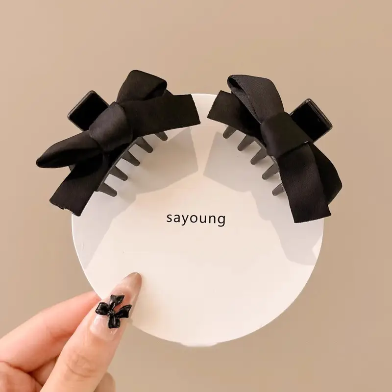 Women Hairpin Small 2025 New High-End Half-Tied Side Clip - Image 12