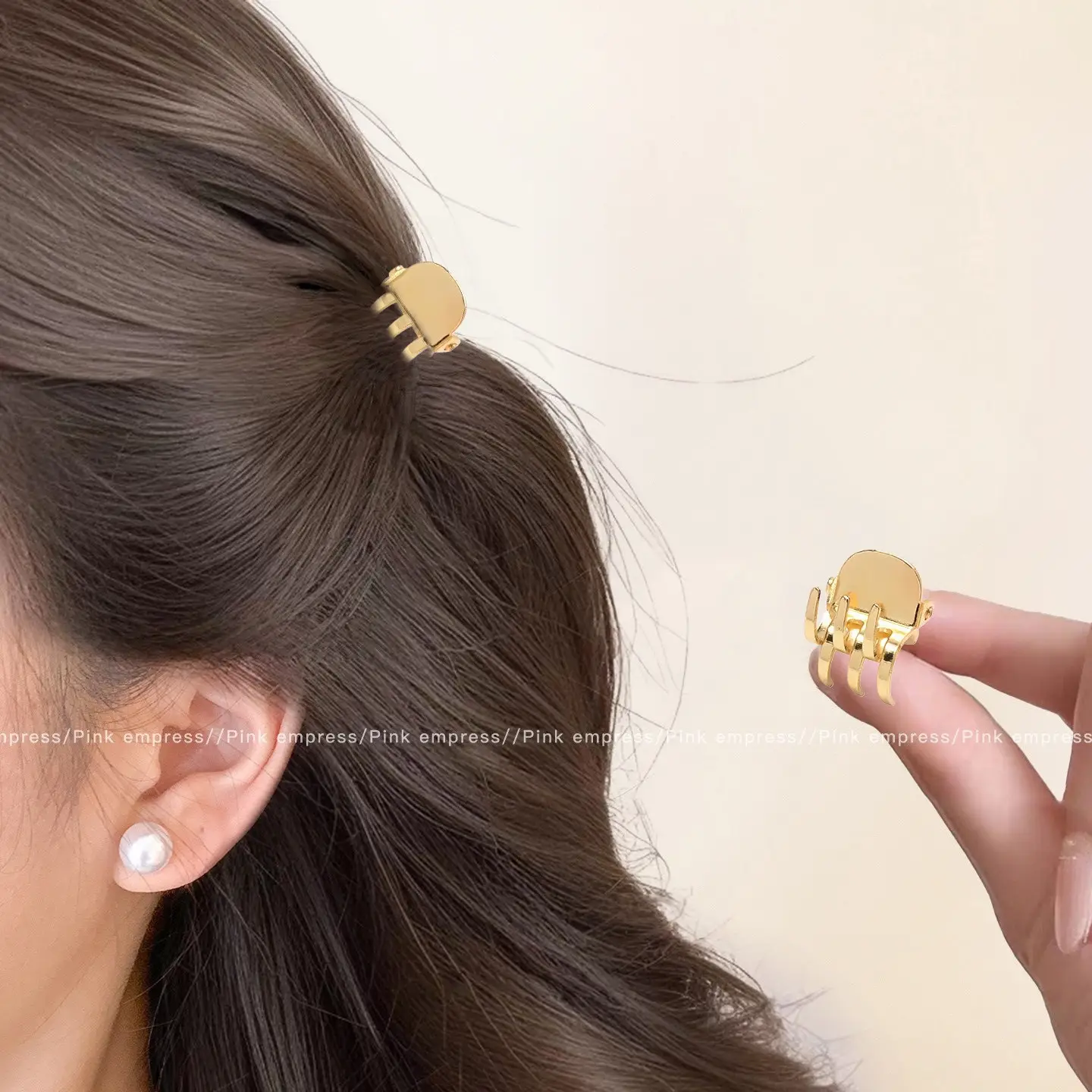 Women Hairpin Small 2025 New High-End Half-Tied Side Clip - Image 127
