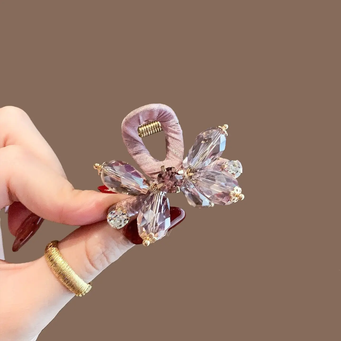 Women Hairpin Small 2025 New High-End Half-Tied Side Clip - Image 137