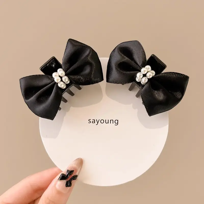 Women Hairpin Small 2025 New High-End Half-Tied Side Clip - Image 14