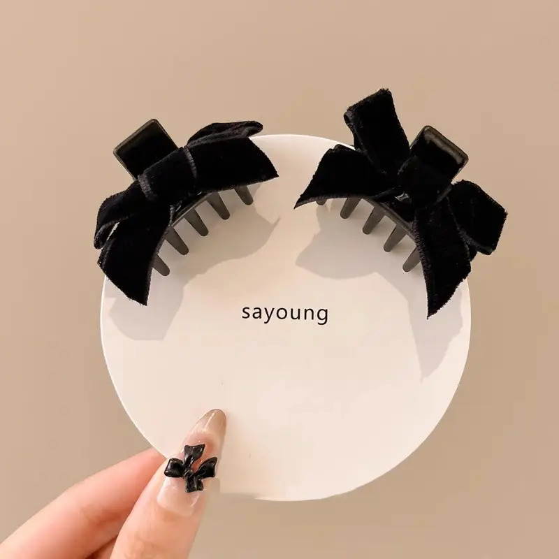 Women Hairpin Small 2025 New High-End Half-Tied Side Clip - Image 24