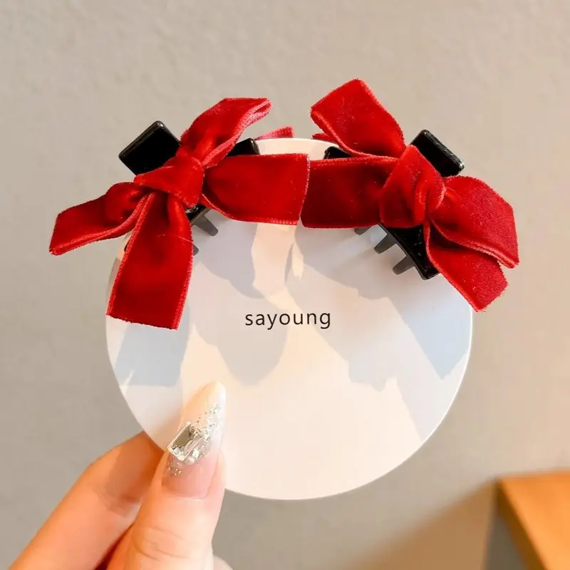 Women Hairpin Small 2025 New High-End Half-Tied Side Clip - Image 26