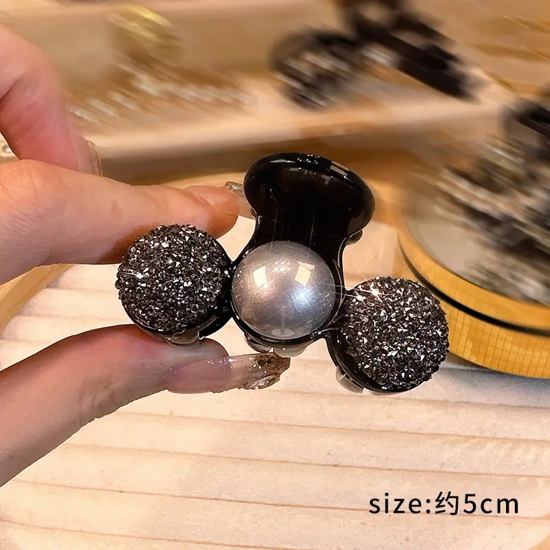 Women Hairpin Small 2025 New High-End Half-Tied Side Clip - Image 32