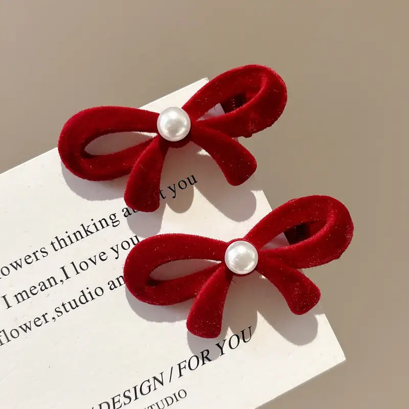 Women Hairpin Small 2025 New High-End Half-Tied Side Clip - Image 37