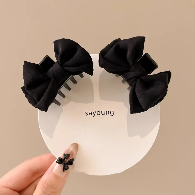 Women Hairpin Small 2025 New High-End Half-Tied Side Clip - Image 38