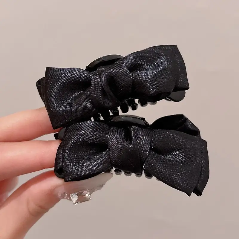 Women Hairpin Small 2025 New High-End Half-Tied Side Clip - Image 42