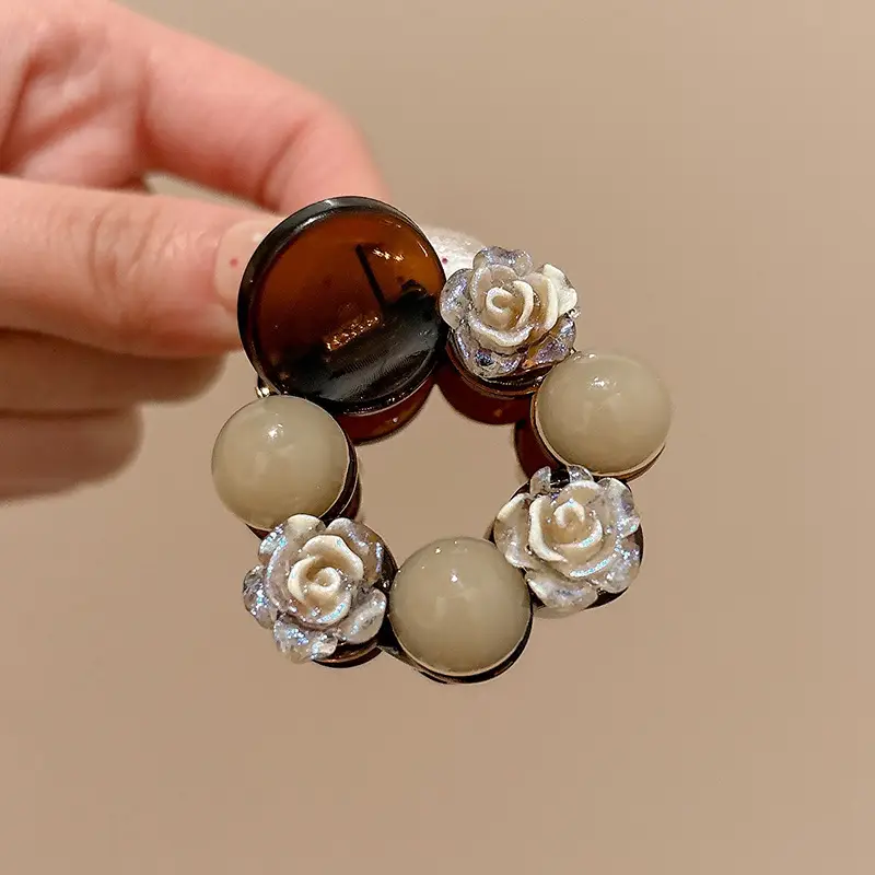 Women Hairpin Small 2025 New High-End Half-Tied Side Clip - Image 63