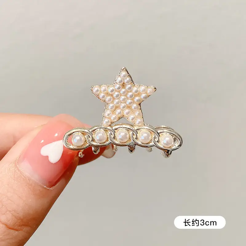Women Hairpin Small 2025 New High-End Half-Tied Side Clip - Image 86