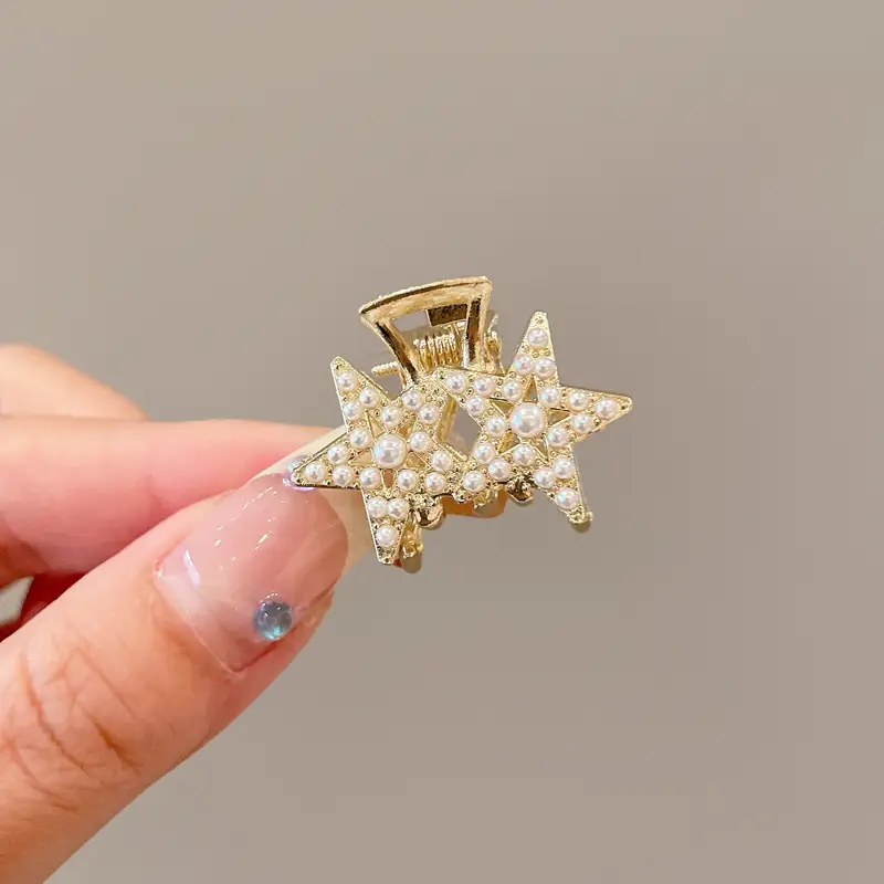 Women Hairpin Small 2025 New High-End Half-Tied Side Clip - Image 89