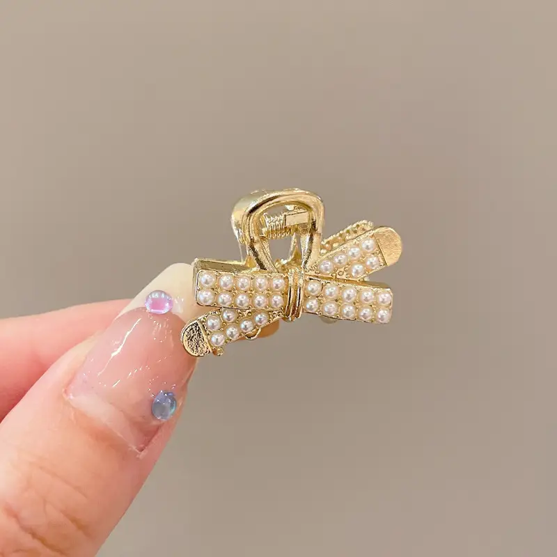 Women Hairpin Small 2025 New High-End Half-Tied Side Clip - Image 90