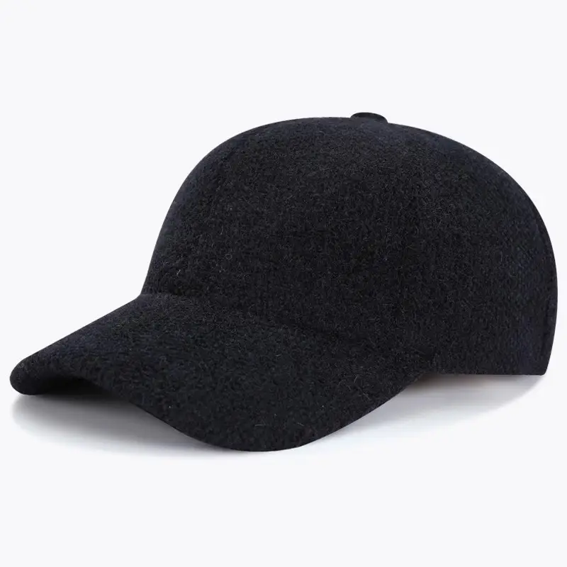 Lilac Wool Baseball Cap with Sunglasses & Cap Fan