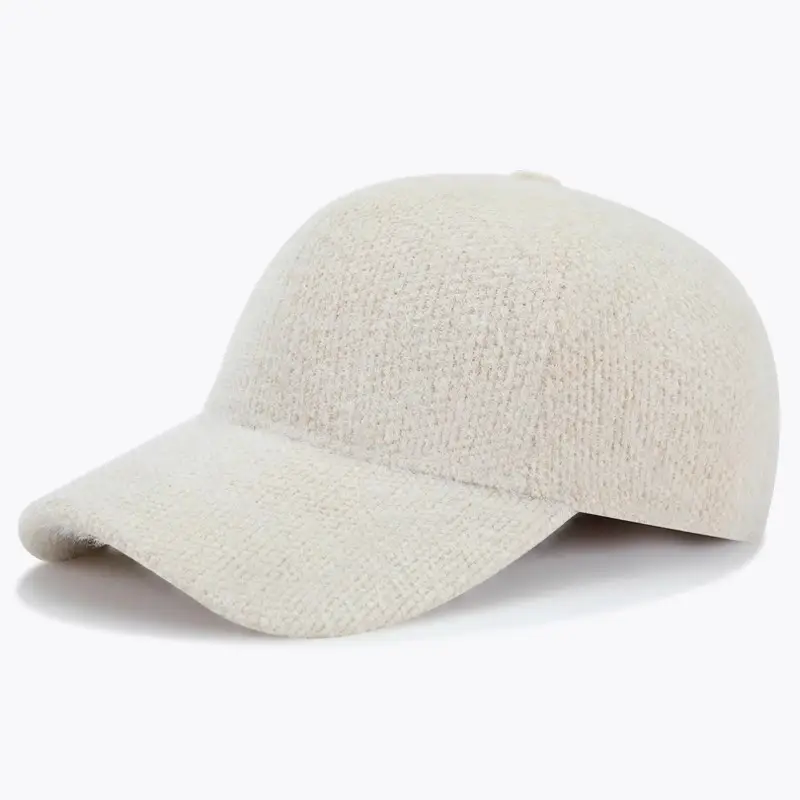 Lilac Wool Baseball Cap with Sunglasses & Cap Fan