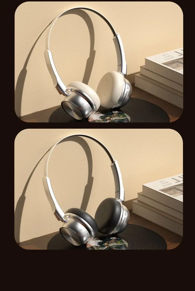 2026 New Model Berlin Sound Small Retro Head-Mounted Wireless Bluetooth Headphones with Noise Reduction and Ultra-Long Battery Life Cr-20 — feature 17