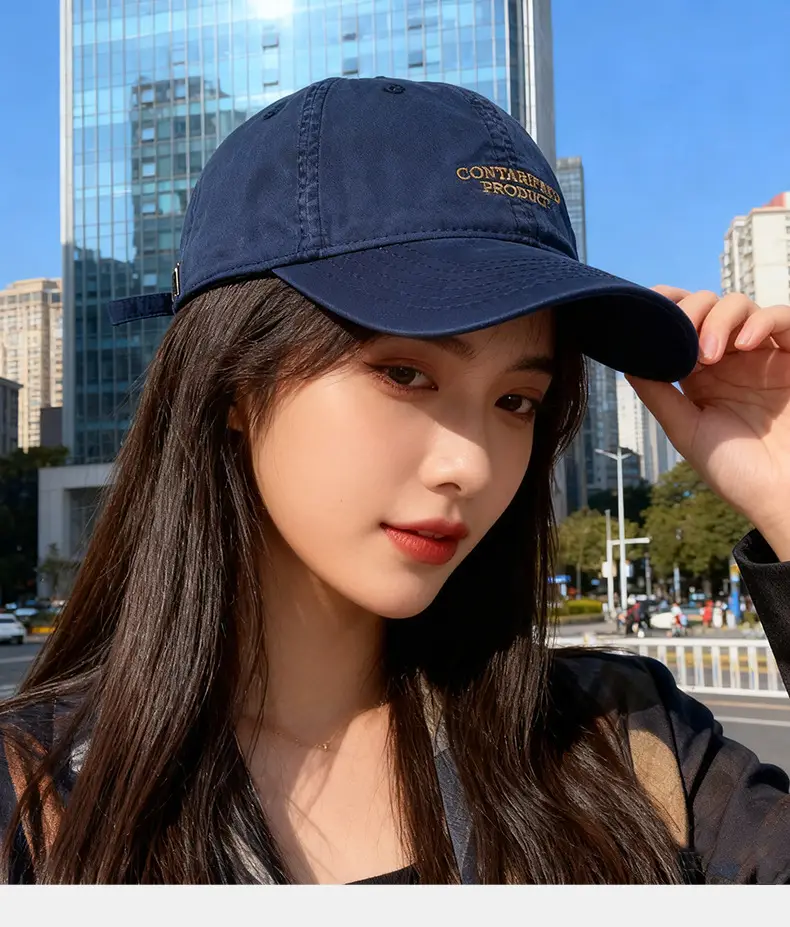 Women Maroon Letter Embroidered Baseball Cap 2025 — feature 11