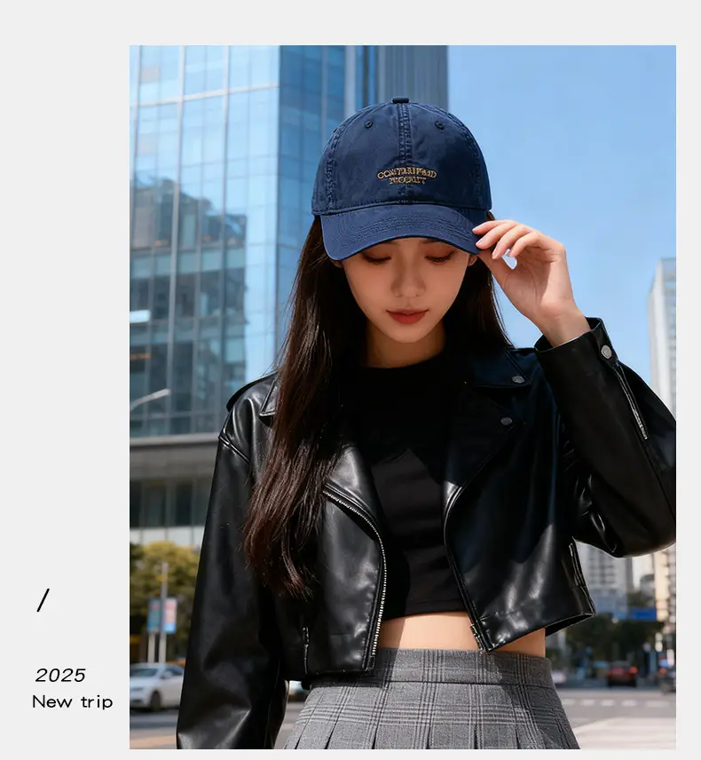 Women Maroon Letter Embroidered Baseball Cap 2025 — feature 13