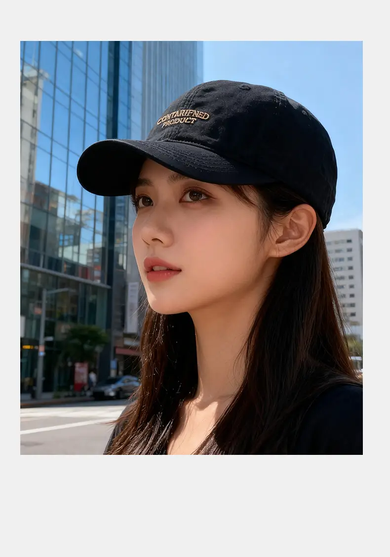 Women Maroon Letter Embroidered Baseball Cap 2025 — feature 16