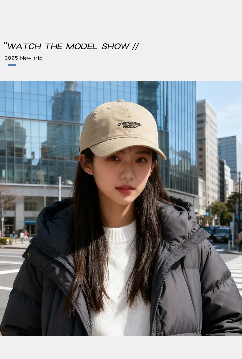 Women Maroon Letter Embroidered Baseball Cap 2025 — feature 2