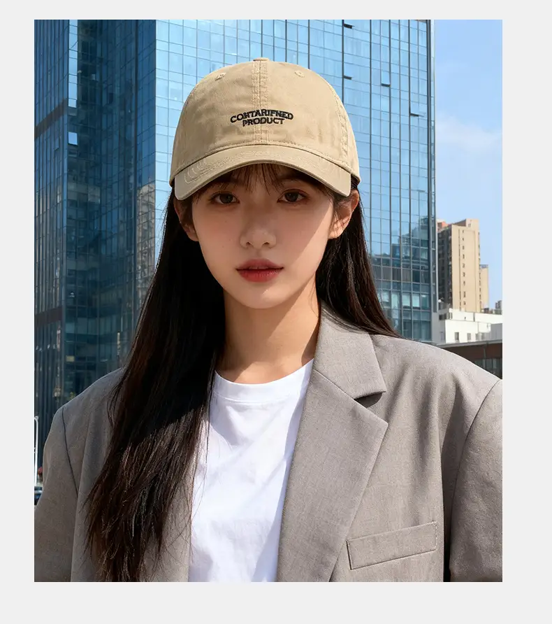 Women Maroon Letter Embroidered Baseball Cap 2025 — feature 4