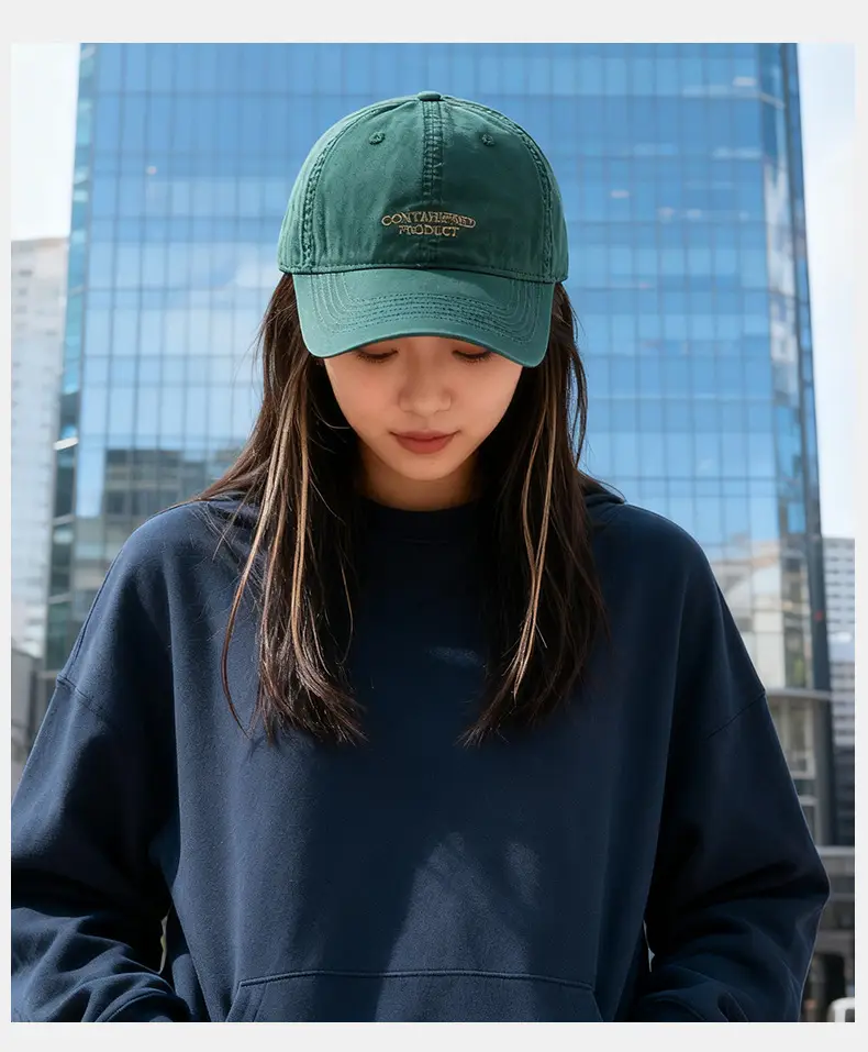 Women Maroon Letter Embroidered Baseball Cap 2025 — feature 6