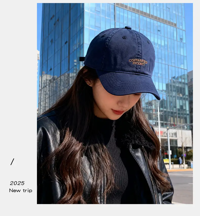 Women Maroon Letter Embroidered Baseball Cap 2025 — feature 9